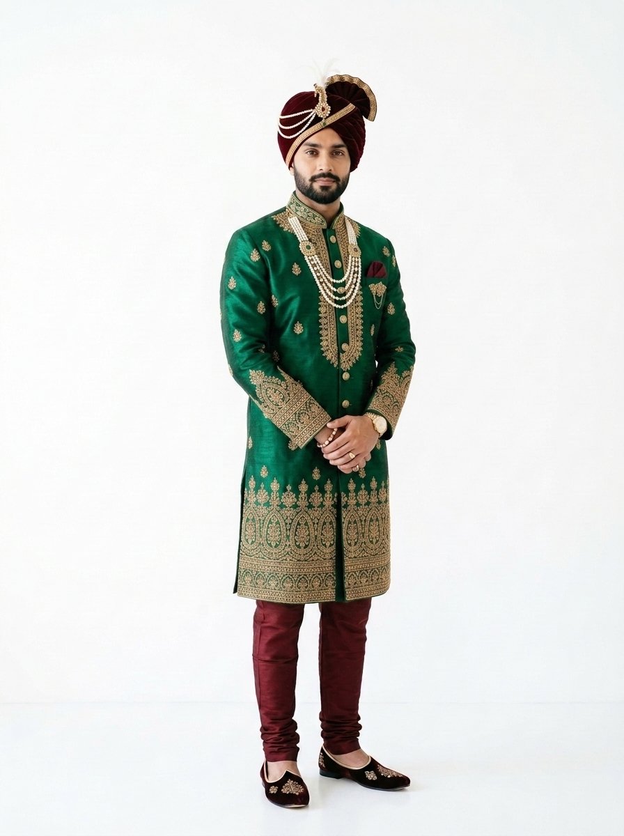 Green Kurta